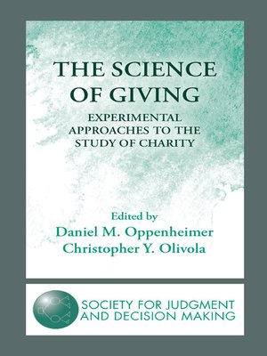 cover image of The Science of Giving